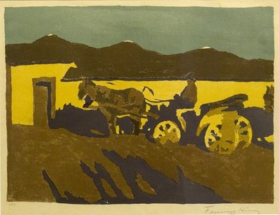 March Evening Sunshine by Károly Ferenczy